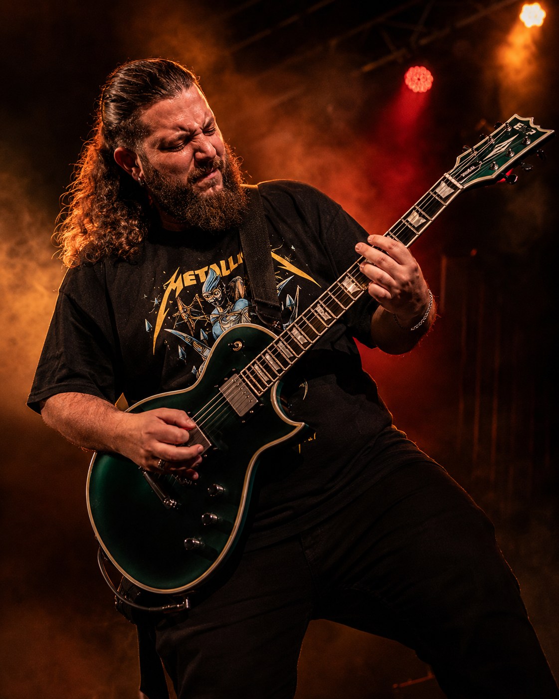 Álvaro, guitarra de Corazón de Mimbre